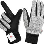 MOREOK Winter Gloves -10°F 3M Thinsulate Warm Gloves Bike Gloves Cycling Gloves for Driving/Cycling/Running/Hiking